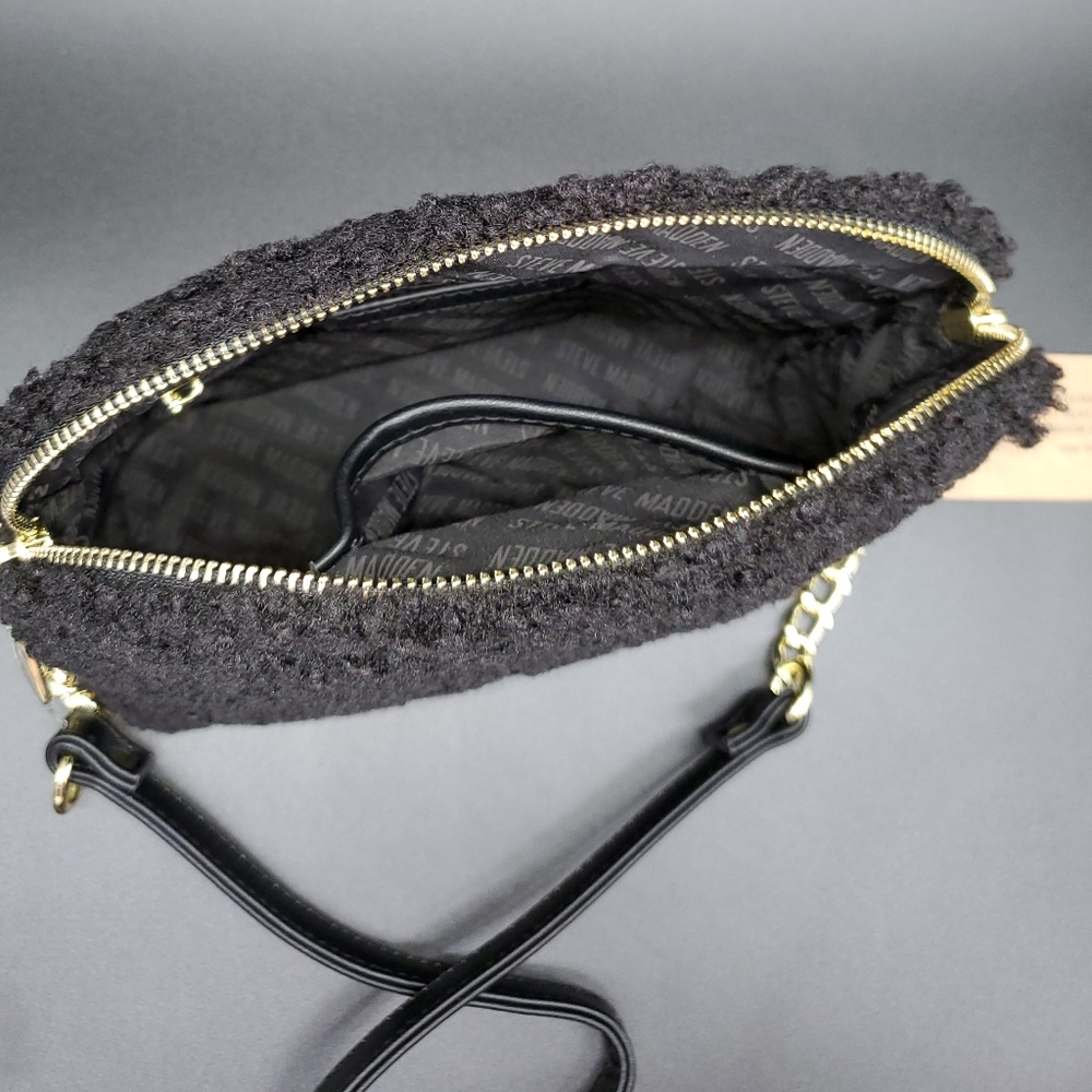 ๐SOLD๐ Steve Madden Faux Sherpa Crossbody - Picture 7 of 11